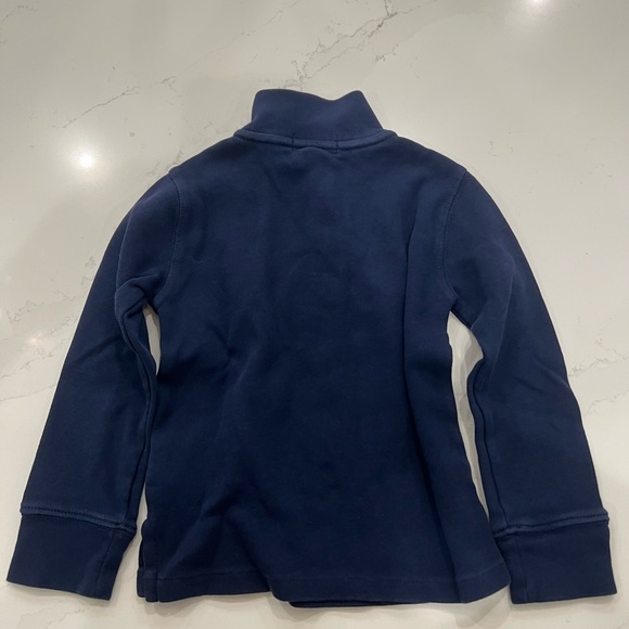 Boys Polo Ralph Lauren navy blue quarter zip. Size 4T - Picture 2 of 3